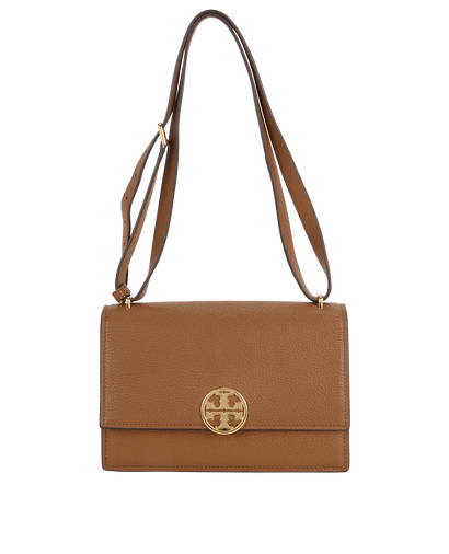 Miller Shoulder Bag, &pound;120, Handbags, Tan, Leather/Suede, Front view